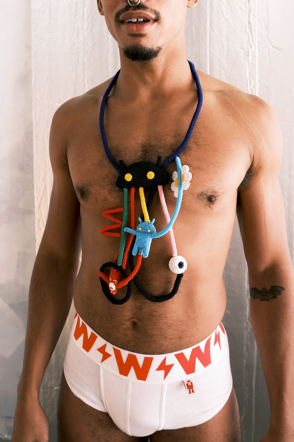 Walter Van Beirendonck Android Hole Necklace - DAMAGED