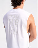 TEAMM8 Strike Muscle Tank - White