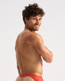 TEAMM8 Score Sheer Slim Jockstrap - Apricot