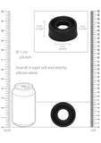 Pumped Silicone Pump Sleeve - Large - Black