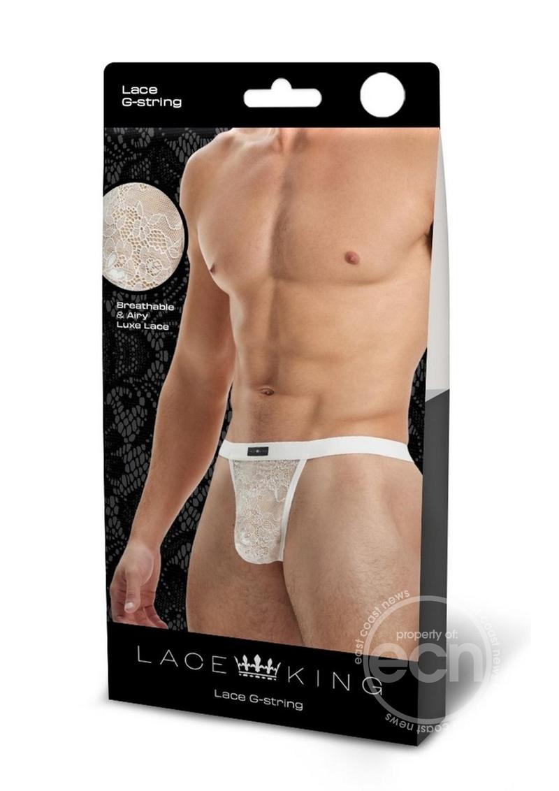 Lace King Lace G-String White