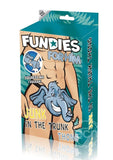 Fundies Junk In The Trunk Jockstrap - O/S - Grey