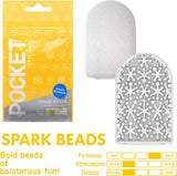 TENGA POCKET SLEEVE - SPARK BEADS