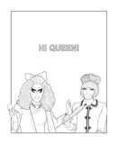 THE OFFICIAL TRIXIE AND KATYA COLORING BOOK