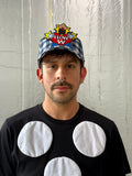 Clown Cap in Mazzarine Blue by Walter van Beirendonck