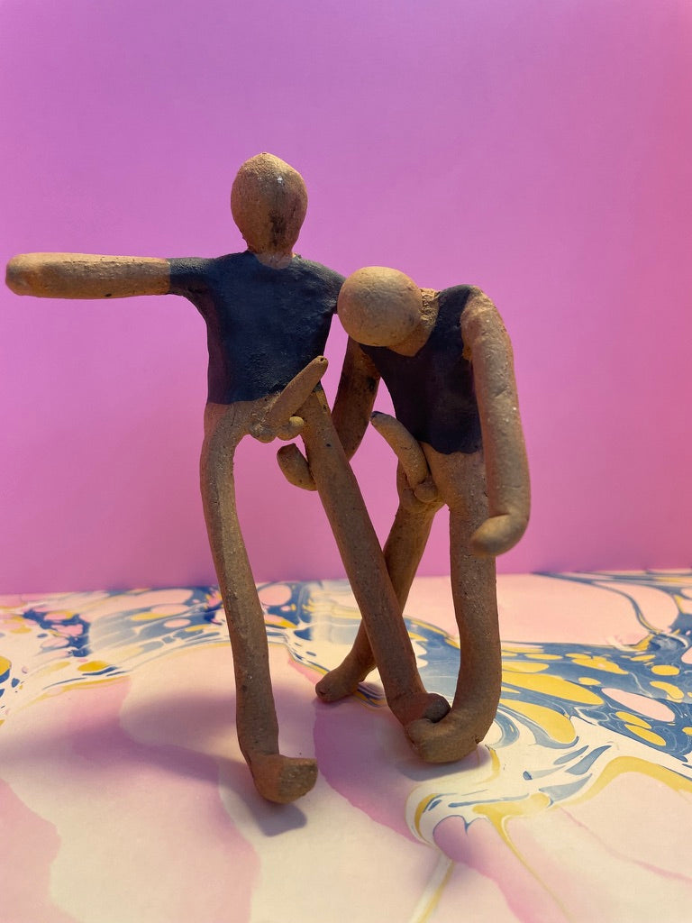 Perry Iannaconi, Clay Figures #2, 2025