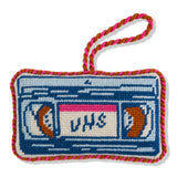 Vhs Tape Needlepoint Ornament