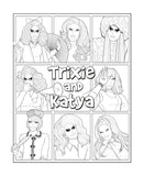 THE OFFICIAL TRIXIE AND KATYA COLORING BOOK