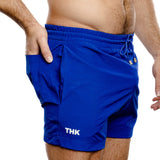 THK Blue Swim Gym Short