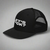 Let's F*Ck Trucker Hat by YES HOMO - Black