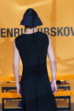 PULL PLISSE DRESS Black BY Henrik Vibskov WOMEN SS24