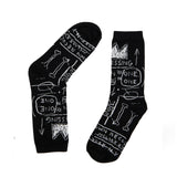 Jean-Michel Basquiat Beat Bop Knit Socks Box, Set of 2