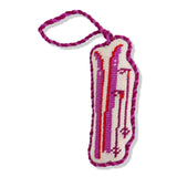 Skis Needlepoint Ornament