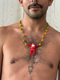 Walter Van Beirendonck Daisy Necklace Orange