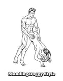 Sexiest Sex Positions Coloring Book