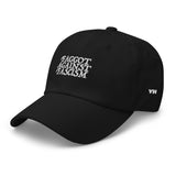 Faggot Against Fascism Dad Hat by YES HOMO in Black