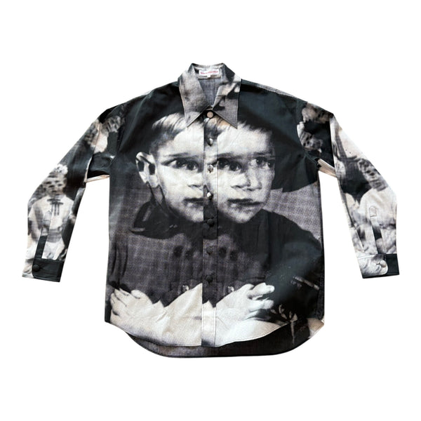 Walter Van Beirendonck Maxi Shirt Glitch