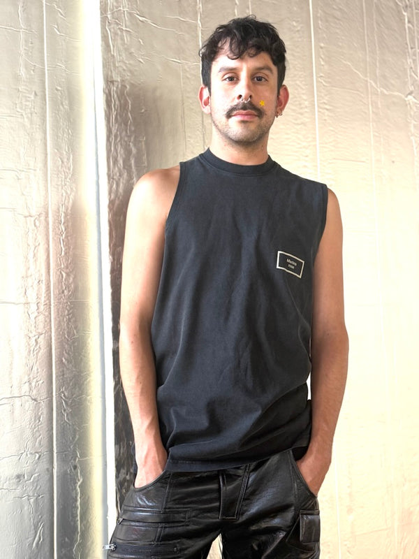 Martine Rose Asymmetrical Crewneck Tank Top