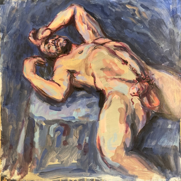 ward lamb, reclining man #1, 2025