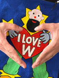 Walter Van Beirendonck I Love W Bag