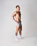 TEAMM8 S.S.C. Legacy Scallop Short Grey