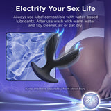 Zeus 64X Electro-Spread Vibrating And E-Stim Silicone Plug