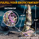 Creature Cocks Cyclopes Silicone Dildo 8.75in