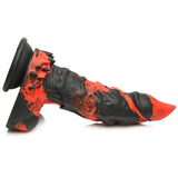 Creature Cocks Fire Demon Monster Silicone Dildo