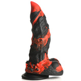 Creature Cocks Fire Demon Monster Silicone Dildo