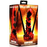 Creature Cocks Demon Rising Scaly Dragon Silicone Dildo