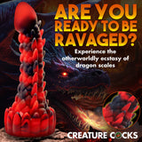 Creature Cocks Demon Rising Scaly Dragon Silicone Dildo