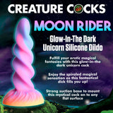 Creature Cocks Moon Rider Glow-In-The-Dark Unicorn Dildo