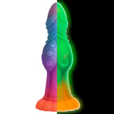 Creature Cocks Galactic Cock Alien Creature Glow-In-The-Dark Silicone Dildo