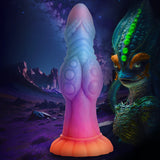 Creature Cocks Galactic Cock Alien Creature Glow-In-The-Dark Silicone Dildo