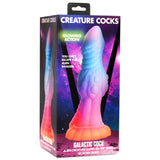 Creature Cocks Galactic Cock Alien Creature Glow-In-The-Dark Silicone Dildo