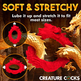 Creature Cocks Rise Of The Dragon Silicone Cock Ring