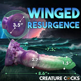 Creature Cock Aqua Phoenix Silicone Dildo