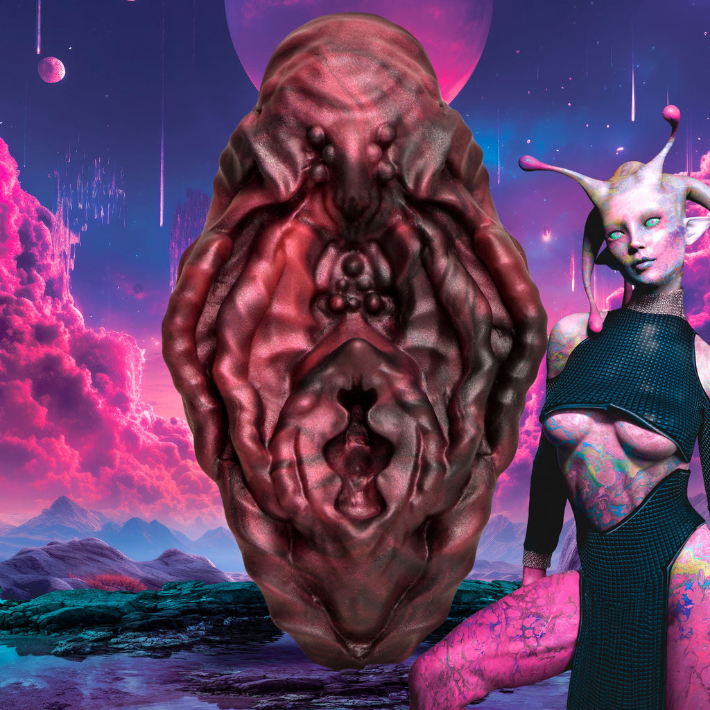 Creature Cock Xeno Pussy Vulva Silicone Grinder