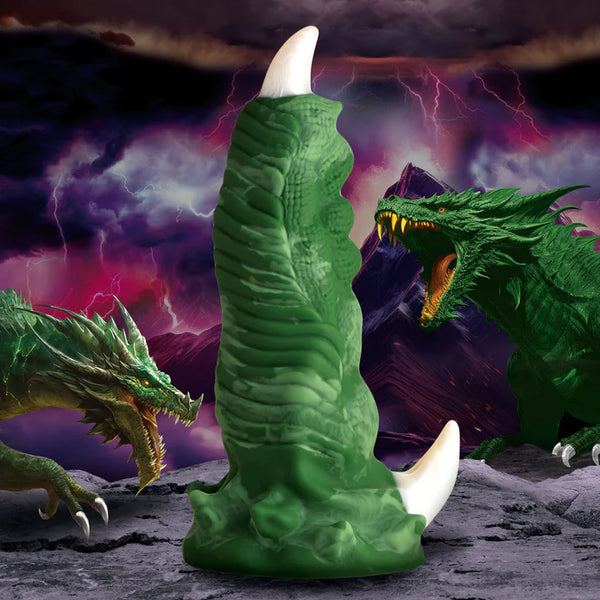 Creature Cocks Dragon Claw Silicone Dildo Green
