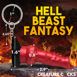 Creature Cocks Hell-Hound Keychain