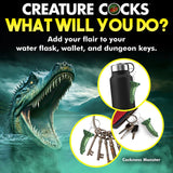 Creature Cocks Cockness Monster Keychain