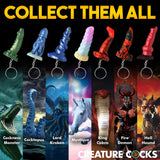 Creature Cocks Fire Demon Keychain