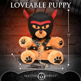 PUP BEAR WITH REMOVEABLE MUZZLE AND HOOD