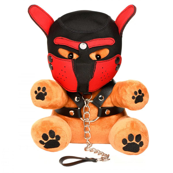 PUP BEAR WITH REMOVEABLE MUZZLE AND HOOD