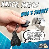 Big Ballers Nuts Keychain Set - Dark, Light, Silver
