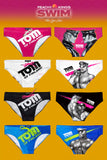 Tom of Finland PINK LOGO Swim Brief