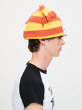LOVERBOY BY CHARLES JEFFREY CHUNKY EARS BEANIE in YELLOW ORANGE