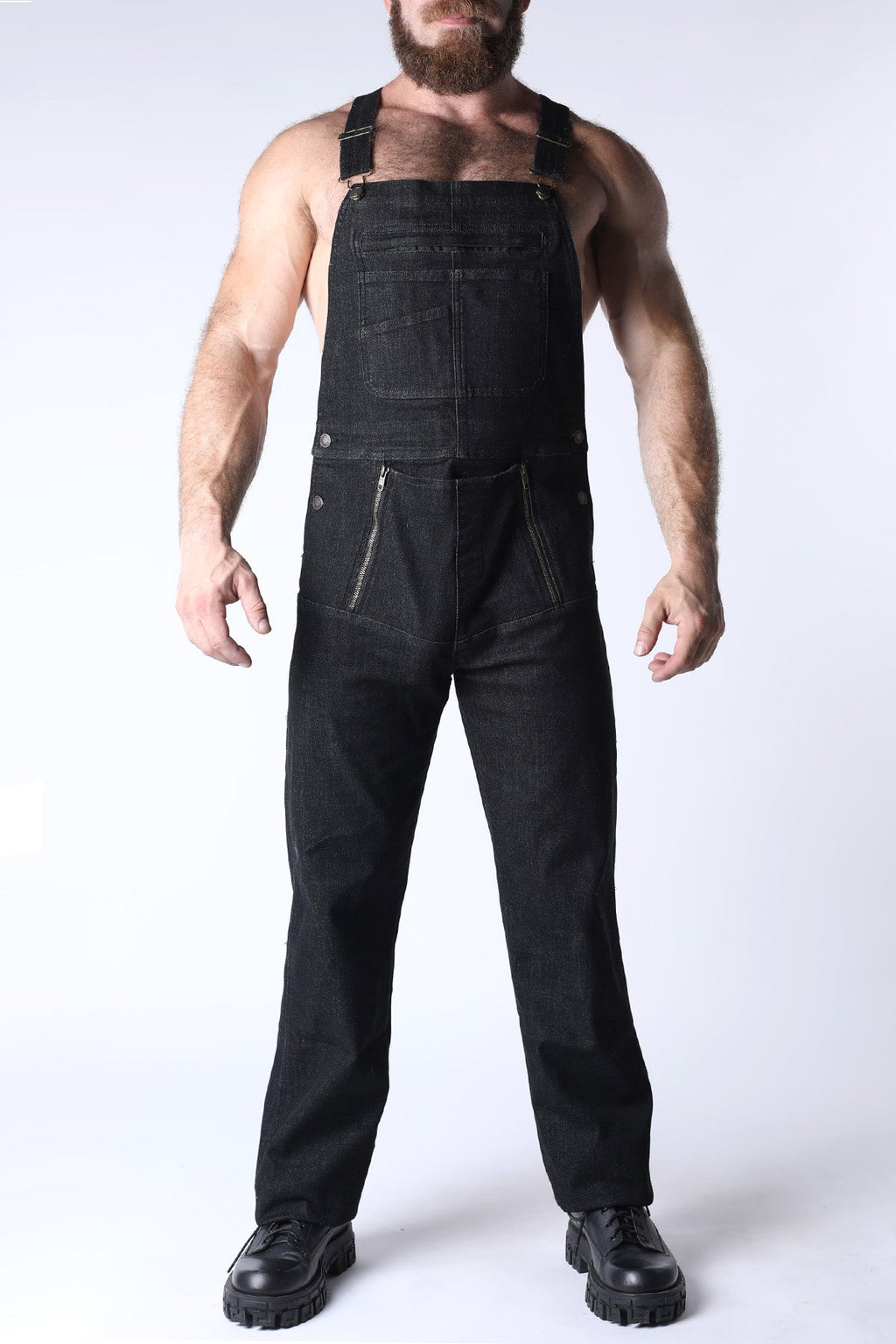 CELLBLOCK 13 Axel Denim Overall - Black