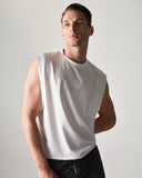 TEAMM8 Strike Box Muscle Tank 2.0. - White