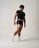 TEAMM8 M.V.P. Retro Cropped Tee - Jet